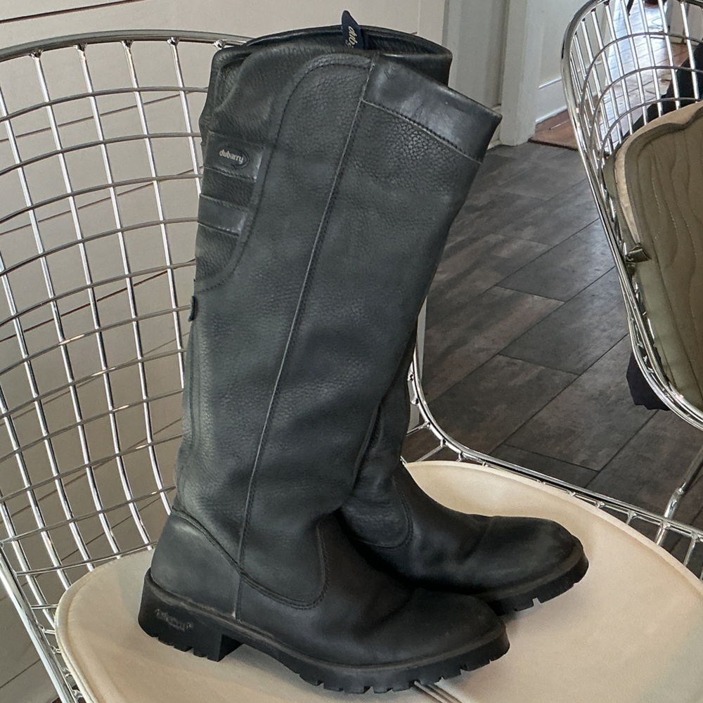 Dubarry of Ireland Black Leather Boots